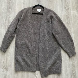 H&M wool & alpaca oversized cardigan